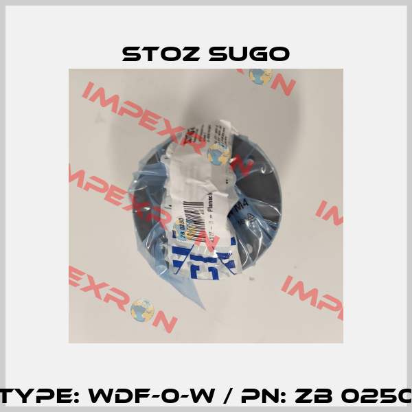 Type: WDF-0-W / PN: ZB 0250 Stoz Sugo