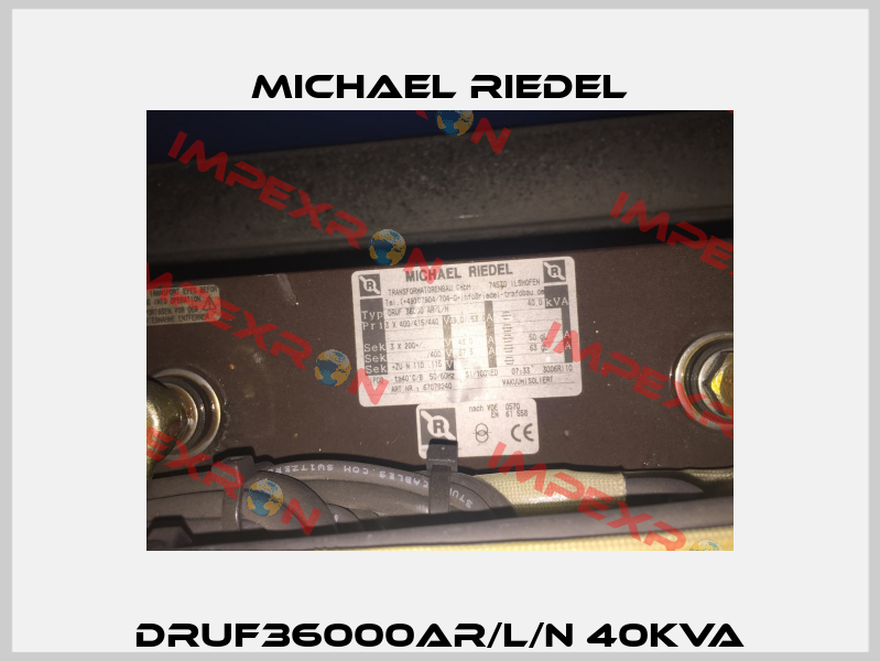 DRUF36000AR/L/N 40kVA Michael Riedel Transformatorenbau