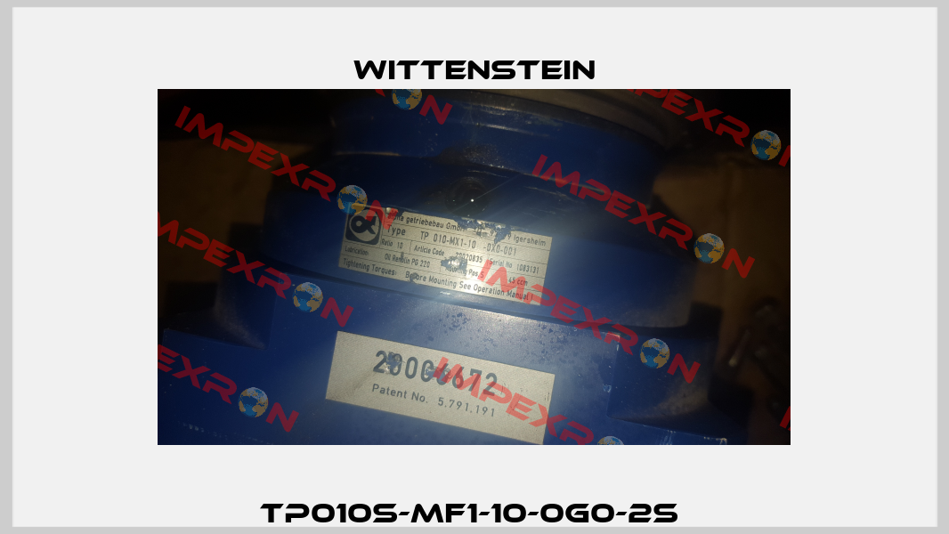 TP010S-MF1-10-0G0-2S  Wittenstein