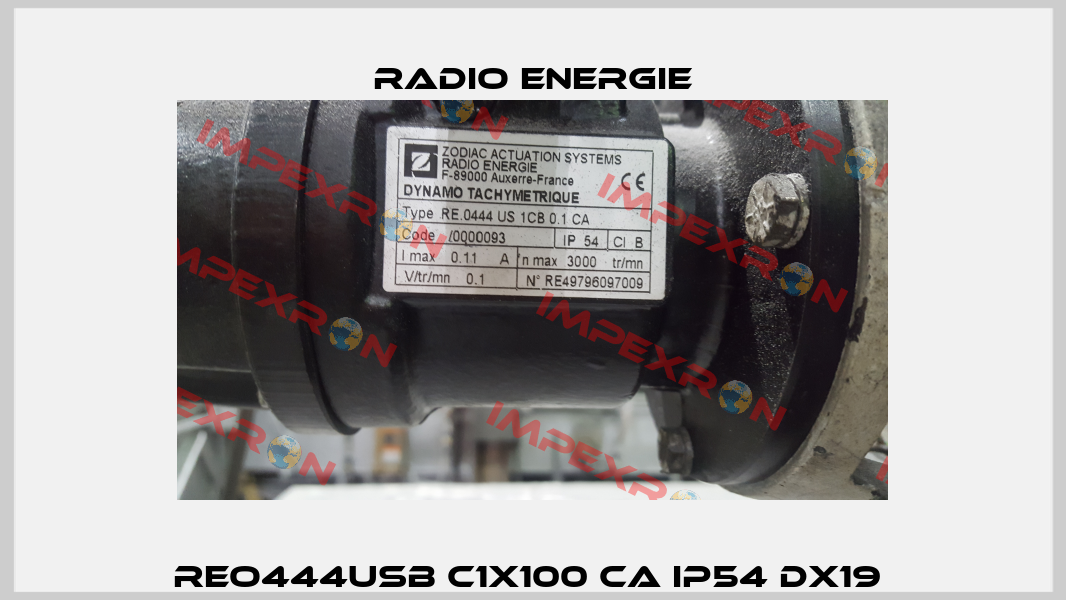 REO444USB C1X100 CA IP54 DX19  Radio Energie