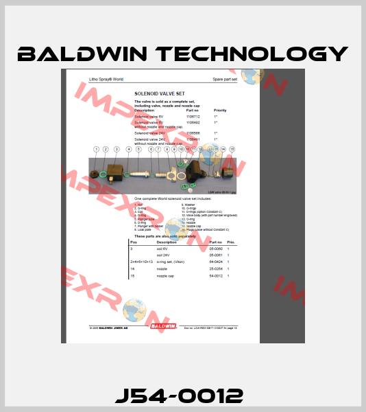 J54-0012  Baldwin Technology