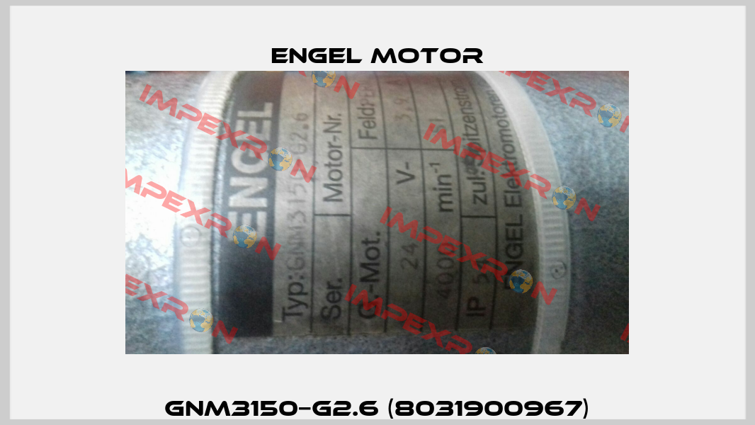 GNM3150−G2.6 (8031900967) Engel Motor