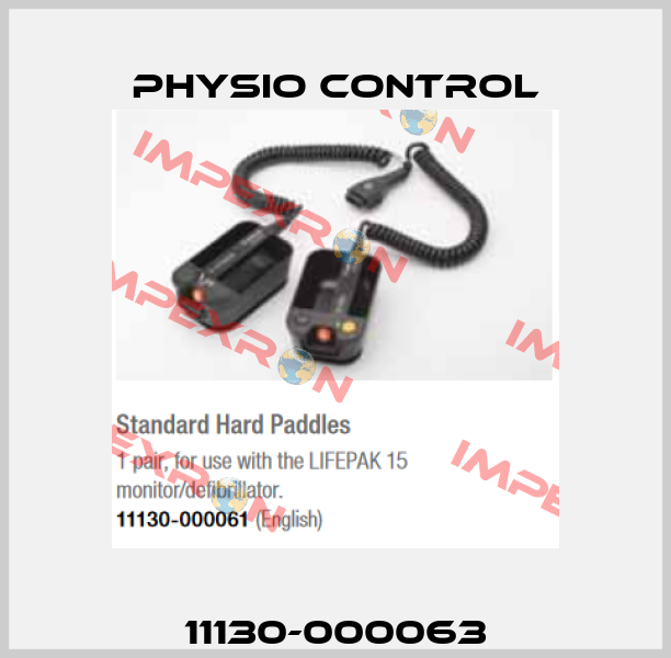 11130-000063 Physio control