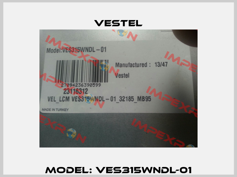 Model: VES315WNDL-01 VESTEL