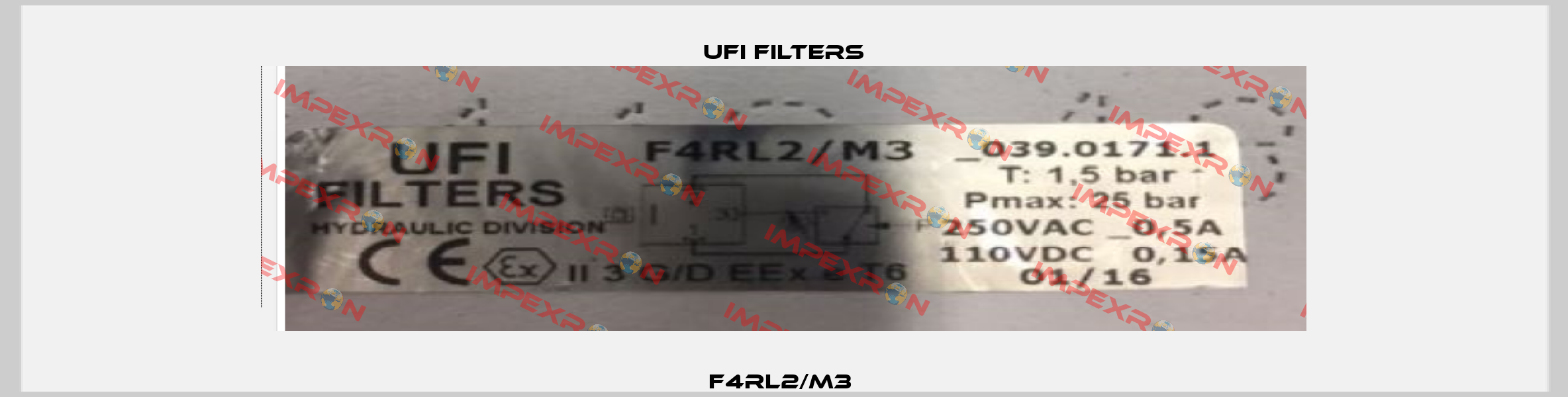 F4RL2/M3  Ufi Filters