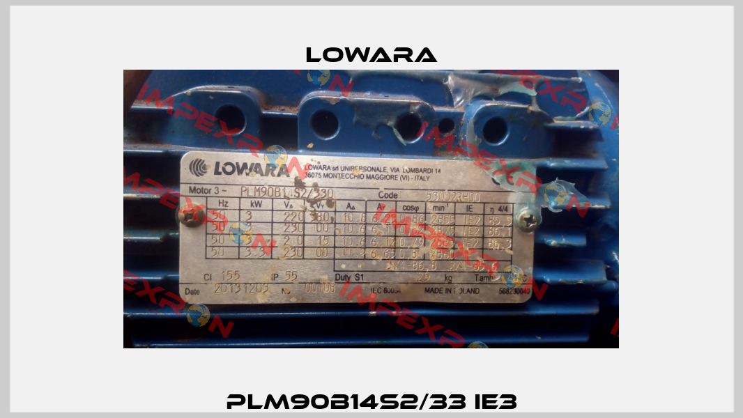 PLM90B14S2/33 IE3 Lowara