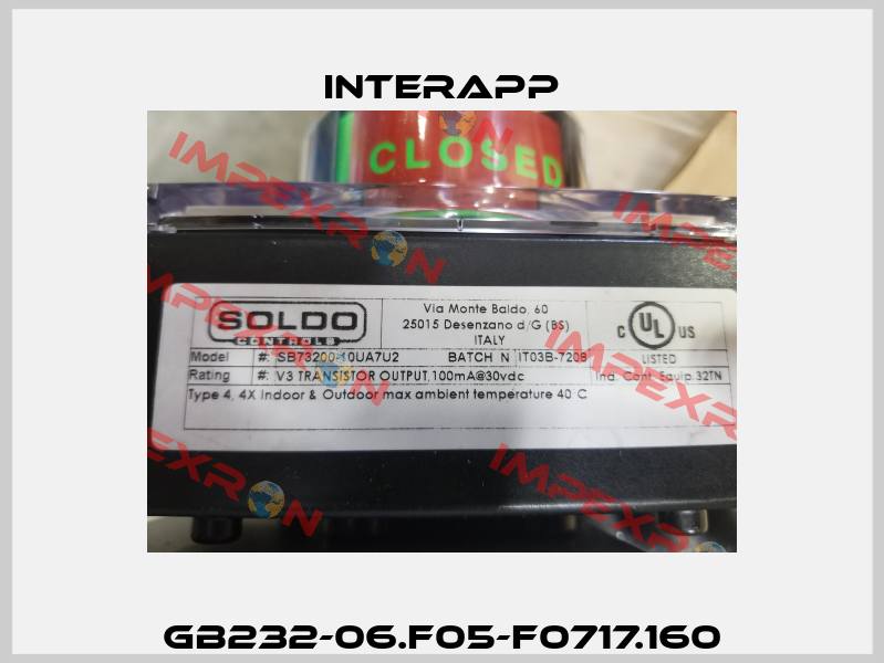 GB232-06.F05-F0717.160 InterApp
