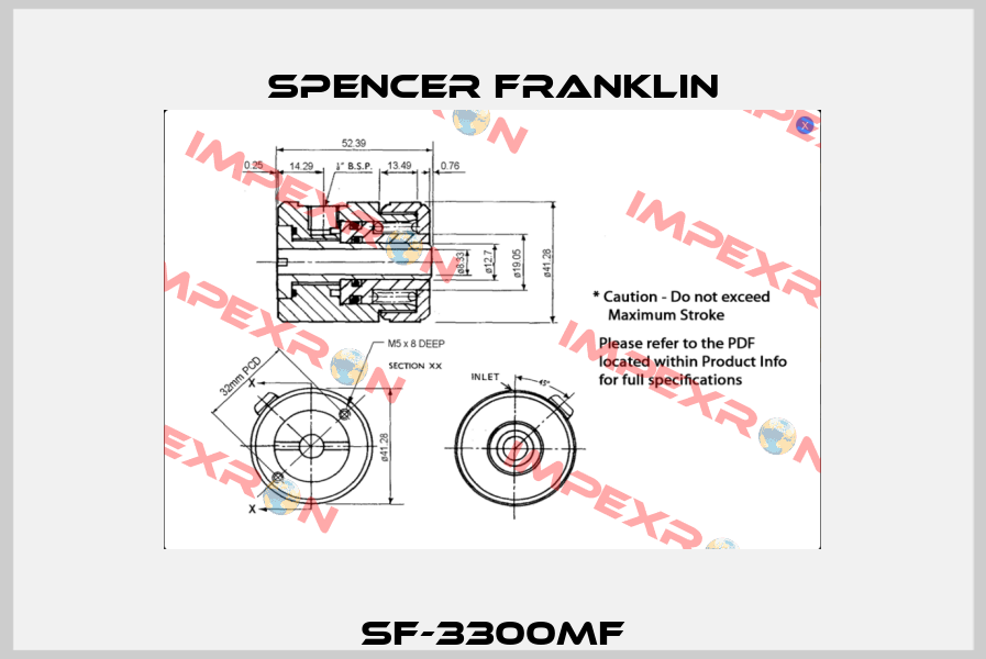 SF-3300MF Spencer Franklin