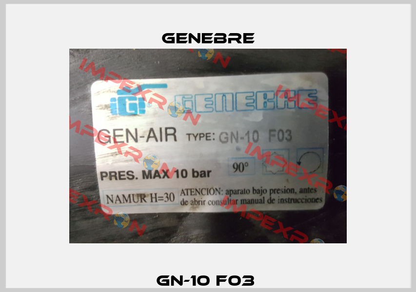 GN-10 F03  Genebre