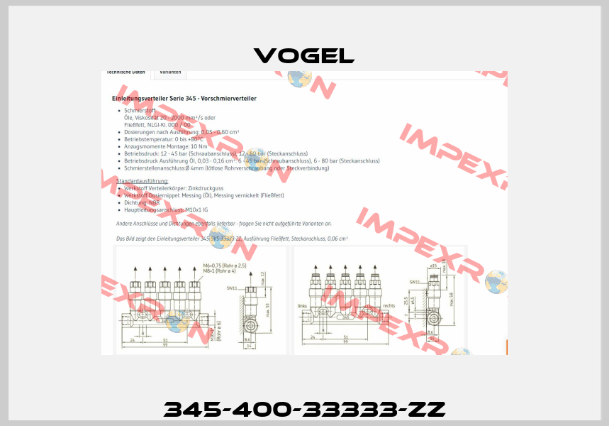 345-400-33333-ZZ Vogel