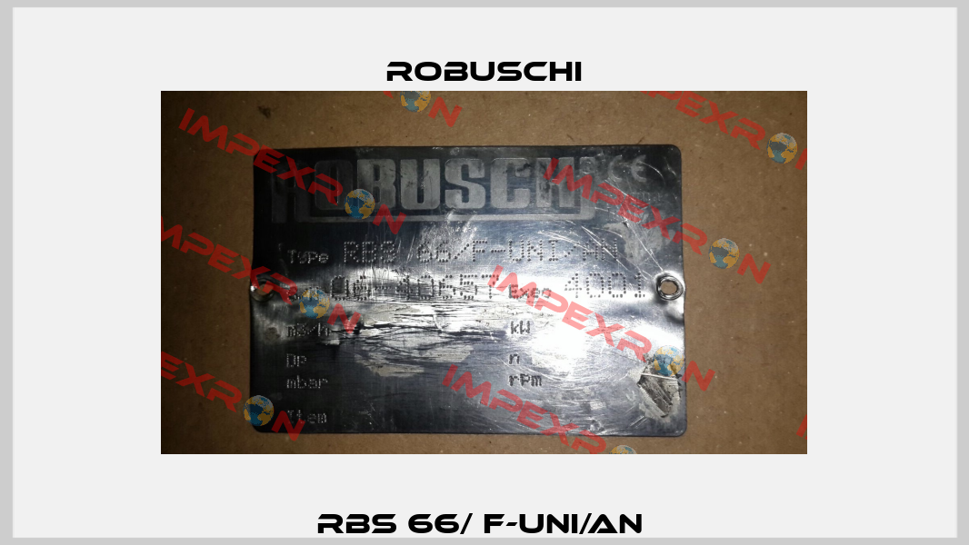 RBS 66/ F-UNI/AN  Robuschi