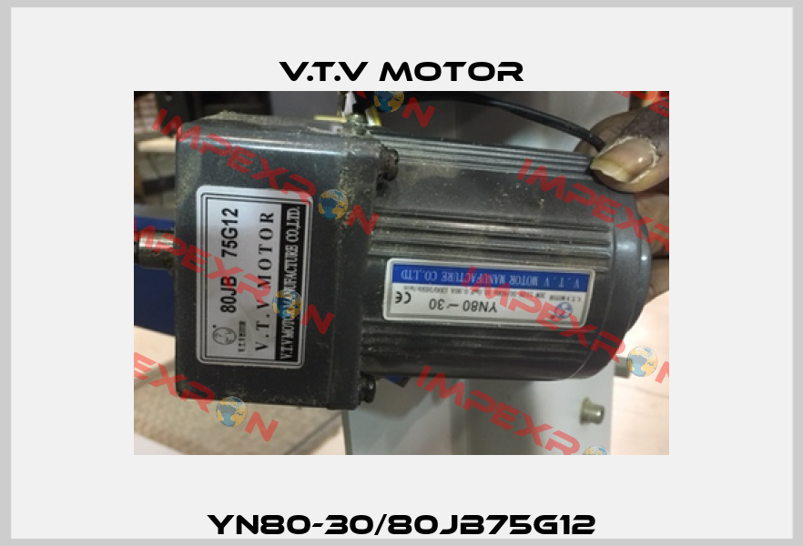 YN80-30/80JB75G12 V.t.v Motor