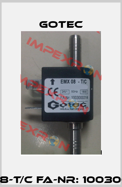 EMX 08-T/C FA-Nr: 1003000314  Gotec