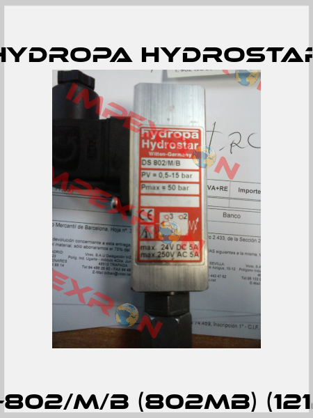 DS-802/M/B (802MB) (12126) Hydropa Hydrostar