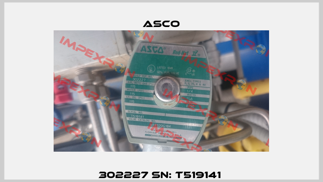 302227 SN: T519141  Asco