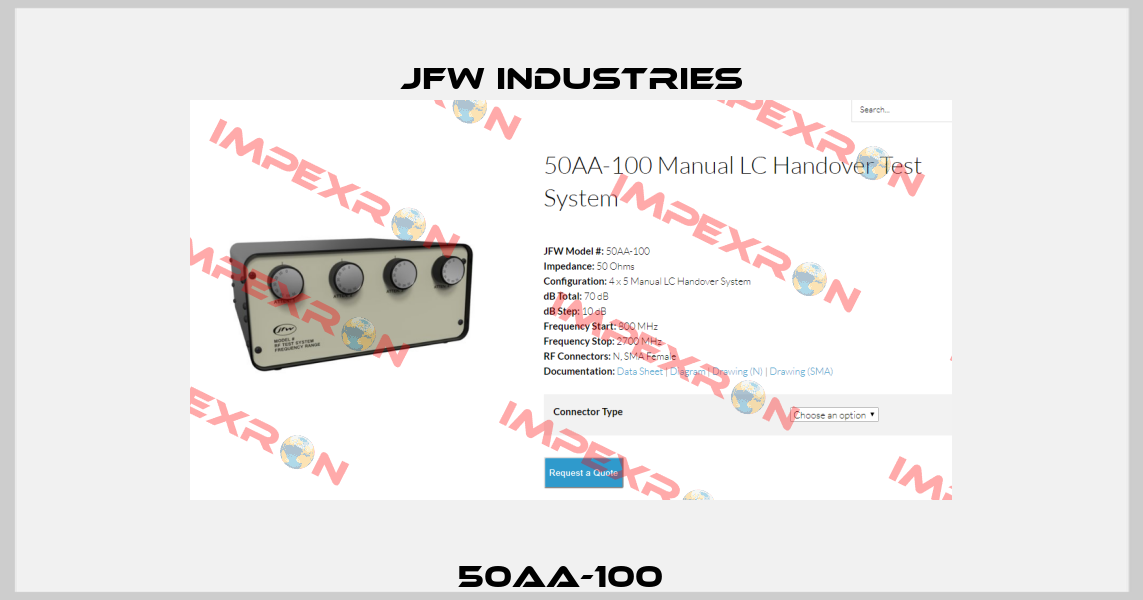 50AA-100   JFW Industries