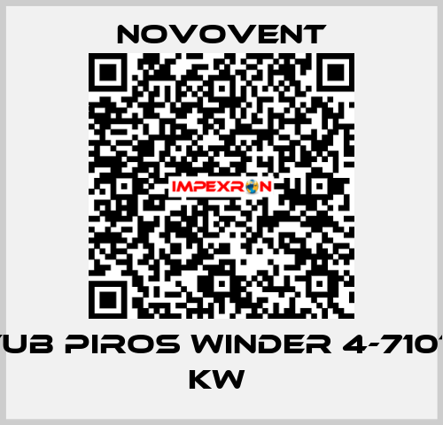 AXITUB PIROS WINDER 4-710T-6 3 KW  Novovent