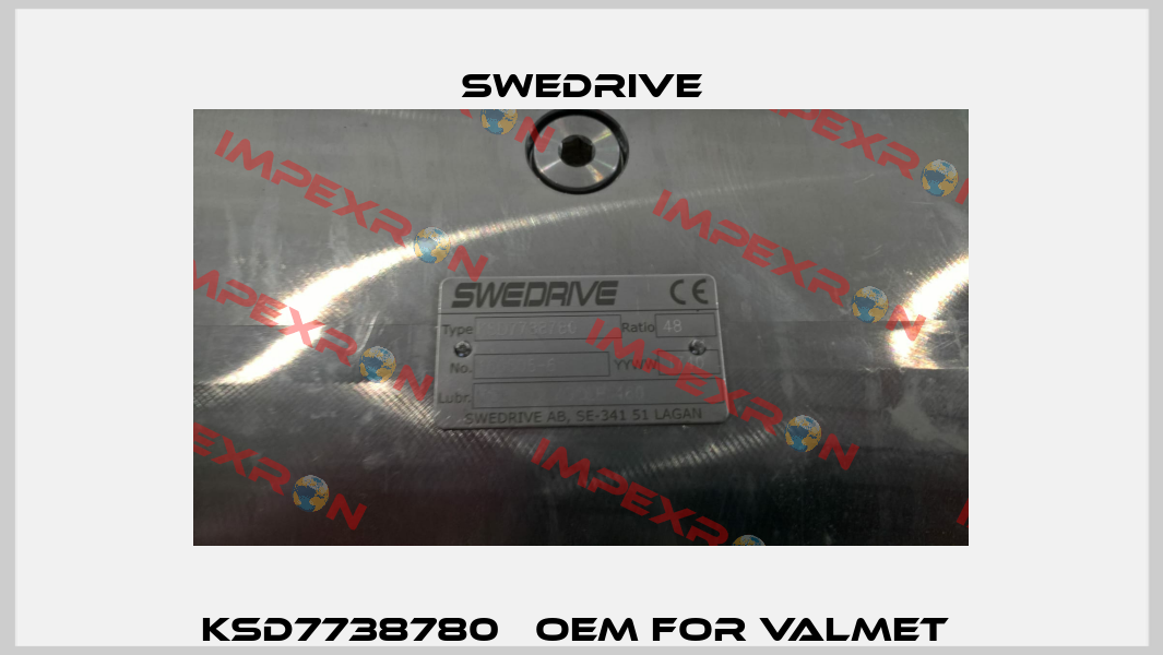 KSD7738780   OEM for VALMET  Swedrive