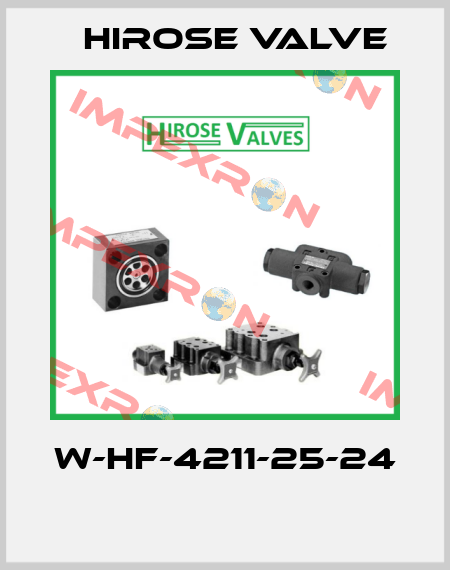 W-HF-4211-25-24  Hirose Valve