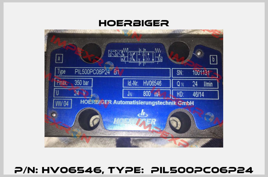 P/N: HV06546, Type:  PIL500PC06P24 Hoerbiger