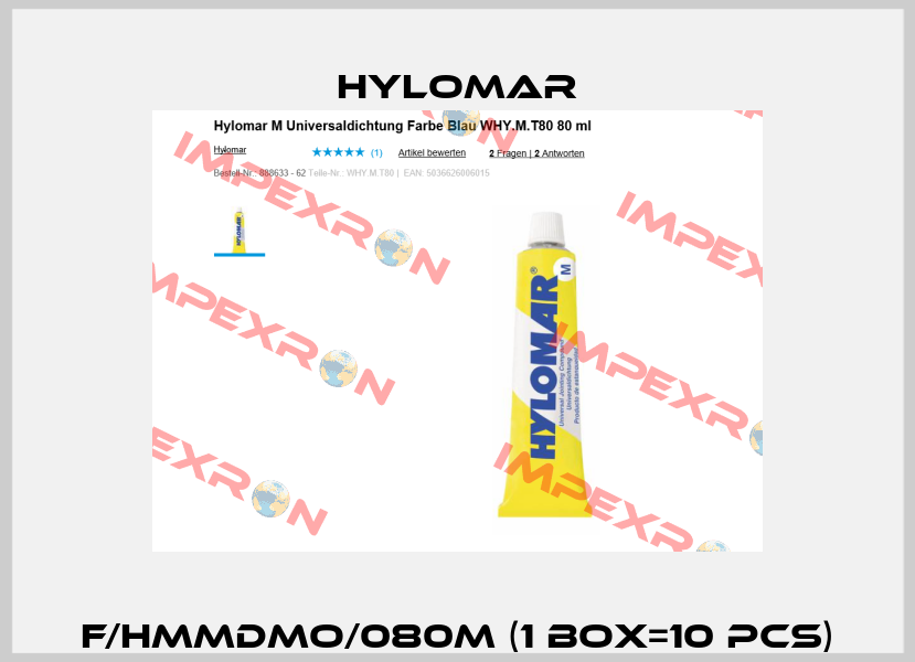 F/HMMDMO/080M (1 box=10 pcs) Hylomar