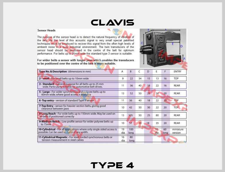 Type 4 Clavis