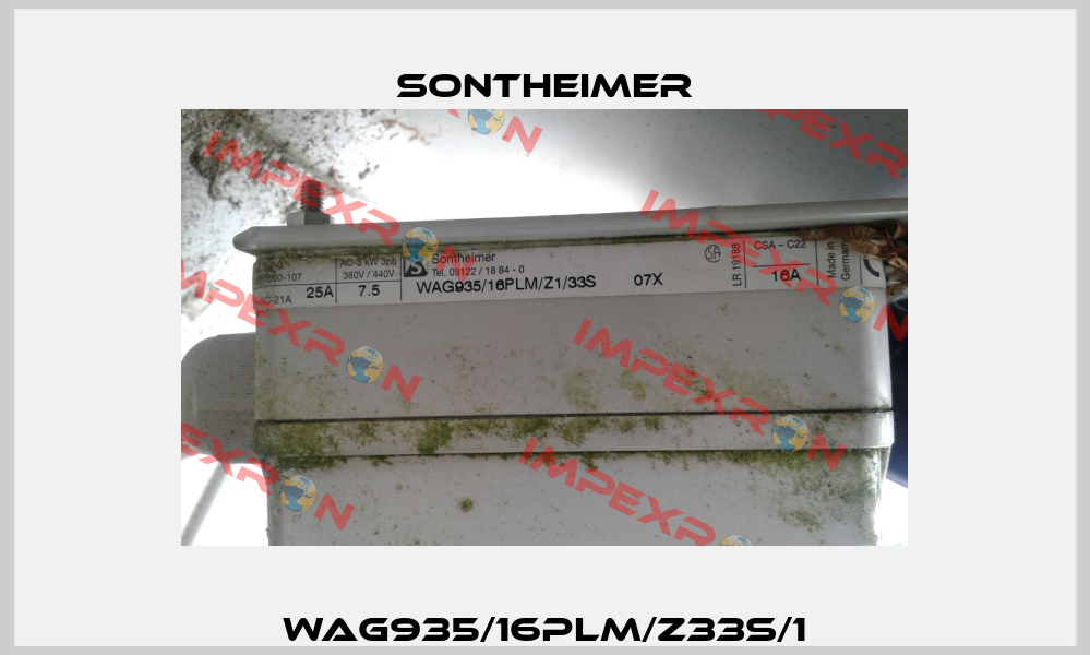 WAG935/16PLM/Z33S/1 Sontheimer
