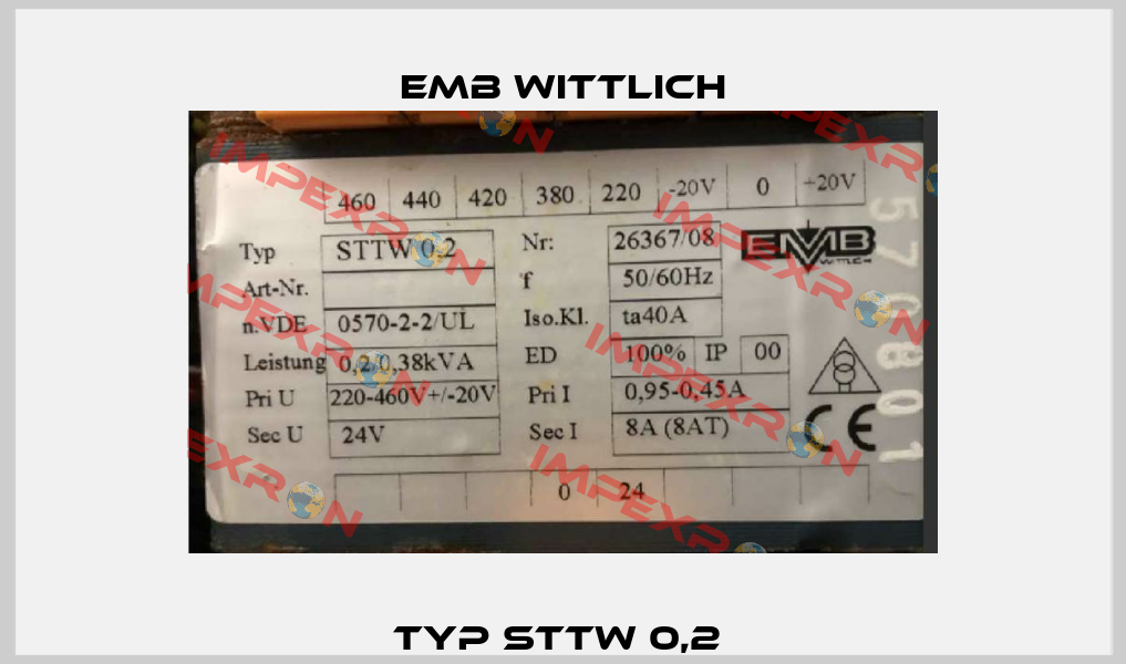 Typ STTW 0,2  EMB Wittlich