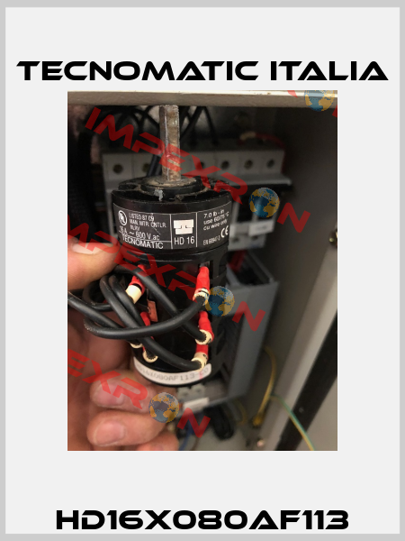 HD16X080AF113 Tecnomatic Italia