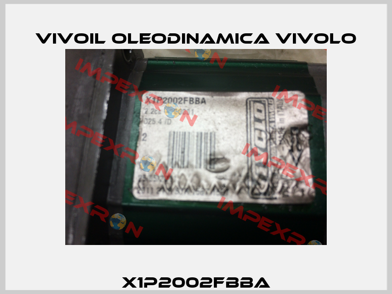 X1P2002FBBA Vivoil Oleodinamica Vivolo