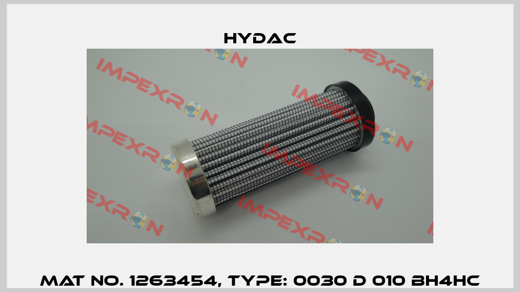 Mat No. 1263454, Type: 0030 D 010 BH4HC Hydac