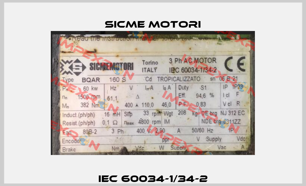 IEC 60034-1/34-2 Sicme Motori