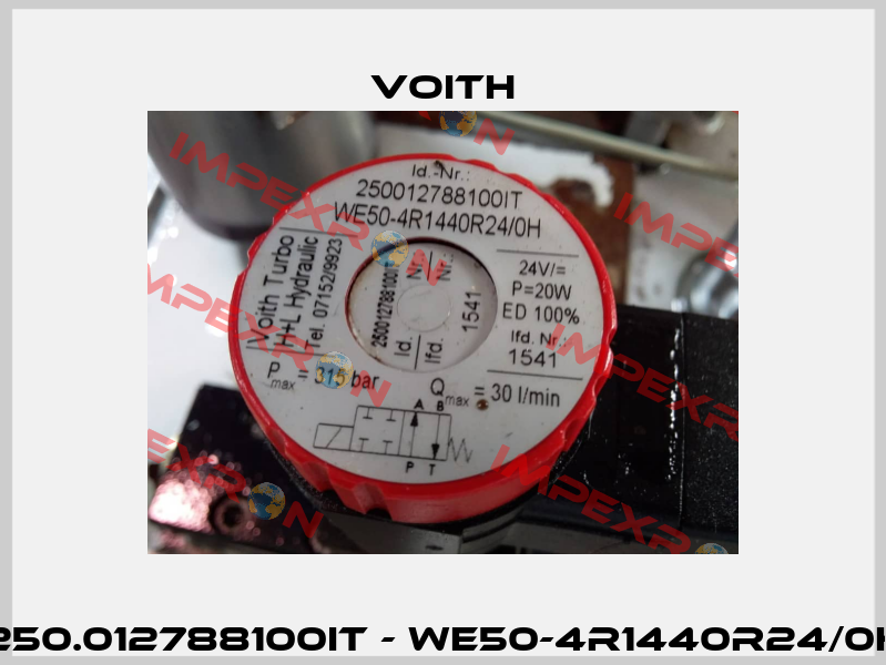 250.012788100IT - WE50-4R1440R24/0H Voith