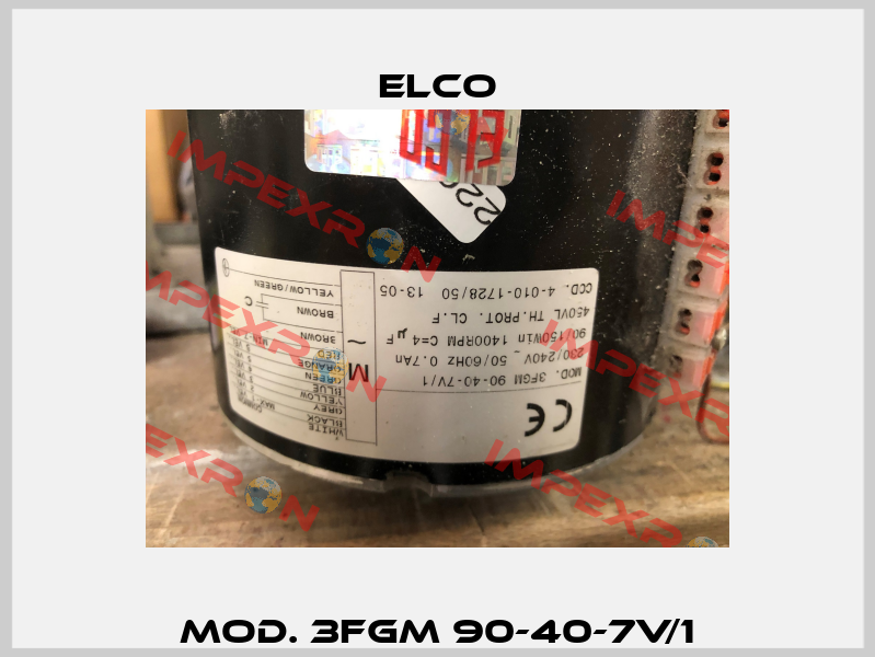 MOD. 3FGM 90-40-7V/1 Elco
