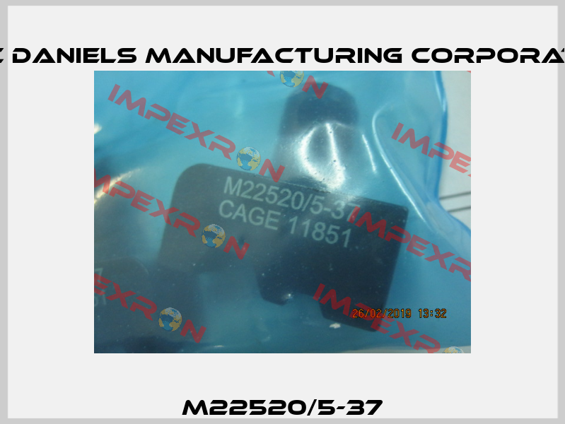 M22520/5-37 Dmc Daniels Manufacturing Corporation