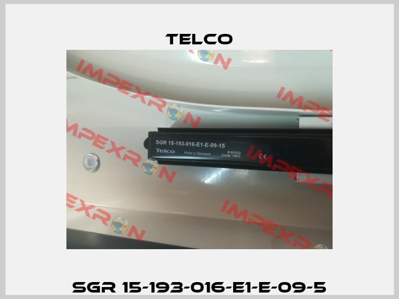 SGR 15-193-016-E1-E-09-5 Telco