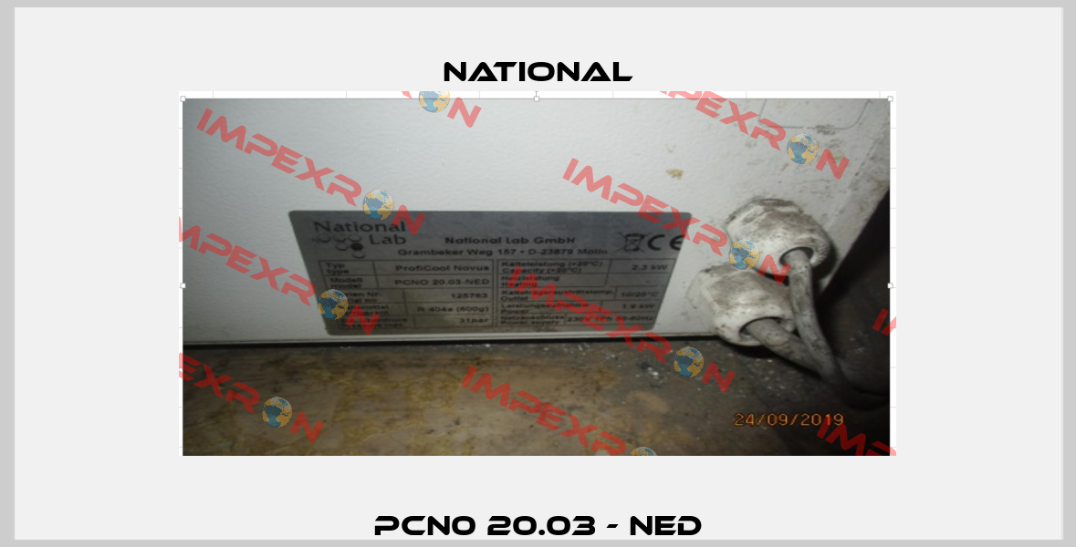 PCN0 20.03 - NED National