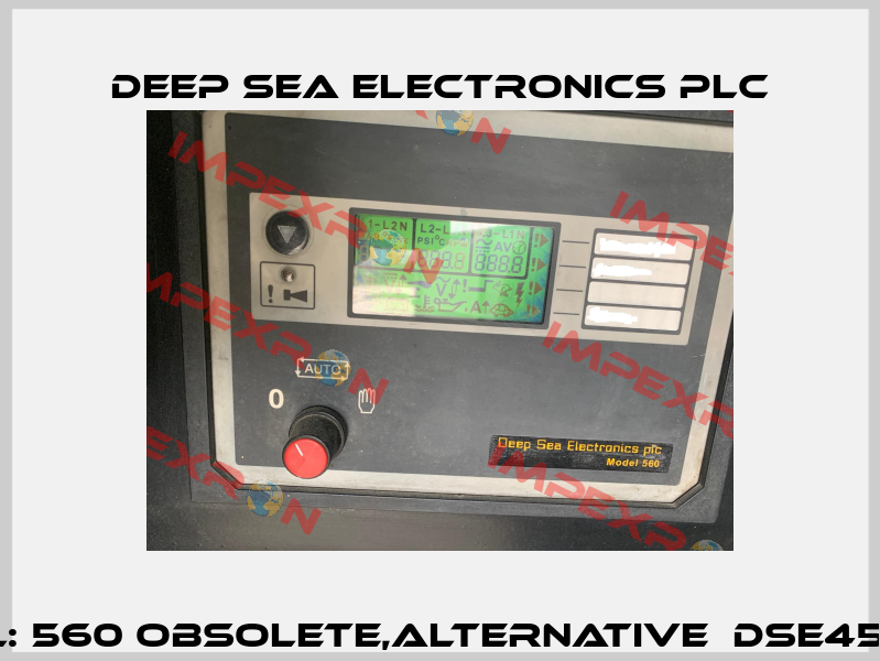 Model: 560 obsolete,alternative  DSE4510 MKII DEEP SEA ELECTRONICS PLC