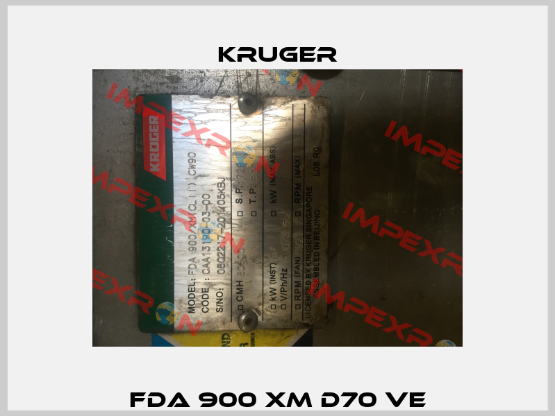 FDA 900 XM D70 VE KRUGER