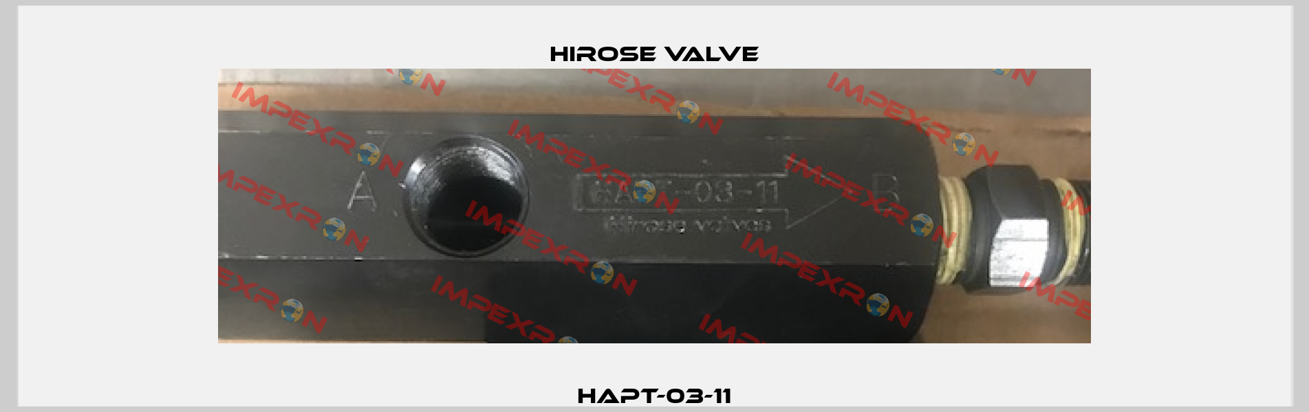 HAPT-03-11 Hirose Valve