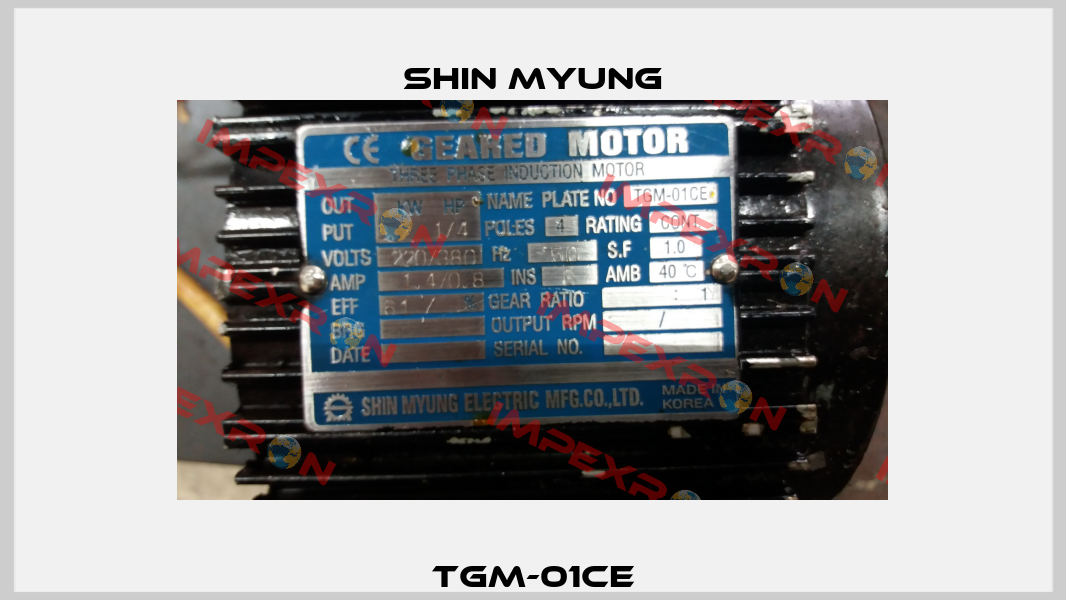 TGM-01CE Shin Myung