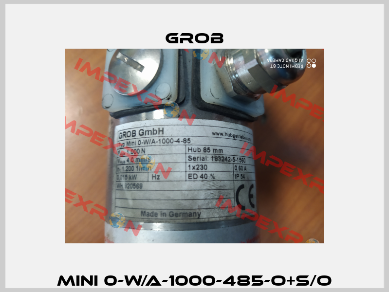 Mini 0-W/A-1000-485-O+S/O Grob