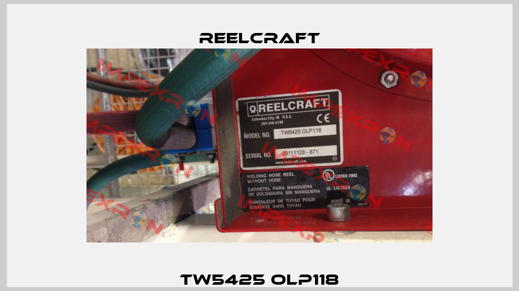 TW5425 OLP118 Reelcraft