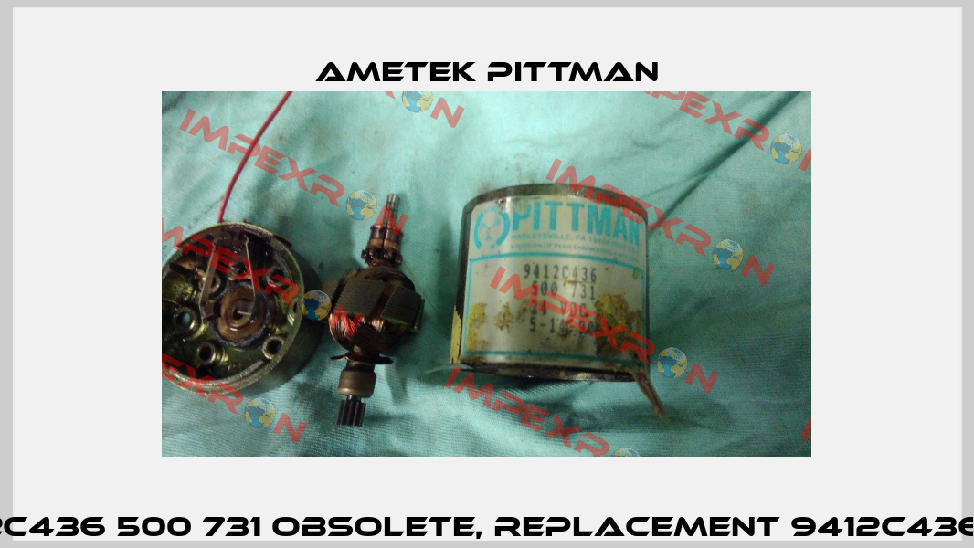 9412C436 500 731 obsolete, replacement 9412C436-R2  Ametek Pittman