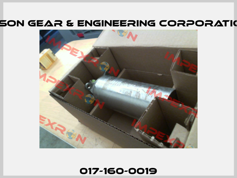 017-160-0019 Bison Gear & Engineering Corporation