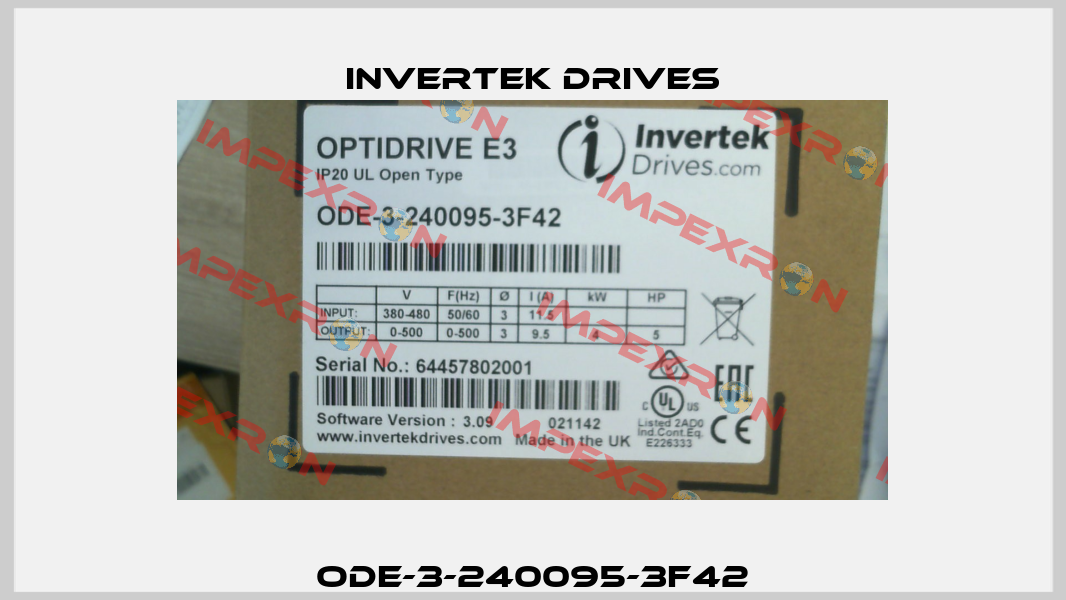 ODE-3-240095-3F42 Invertek Drives