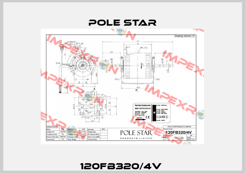 120FB320/4V  Pole Star
