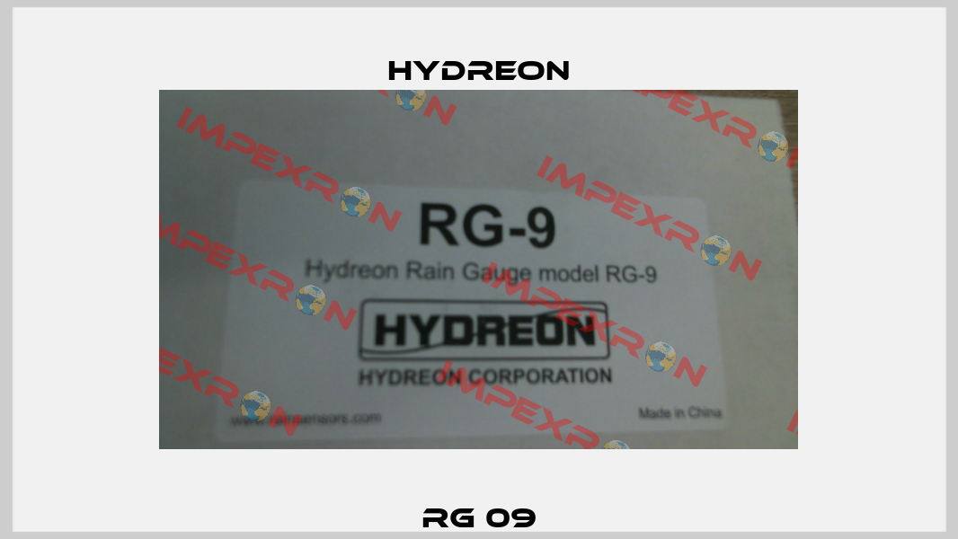 RG 09 HYDREON