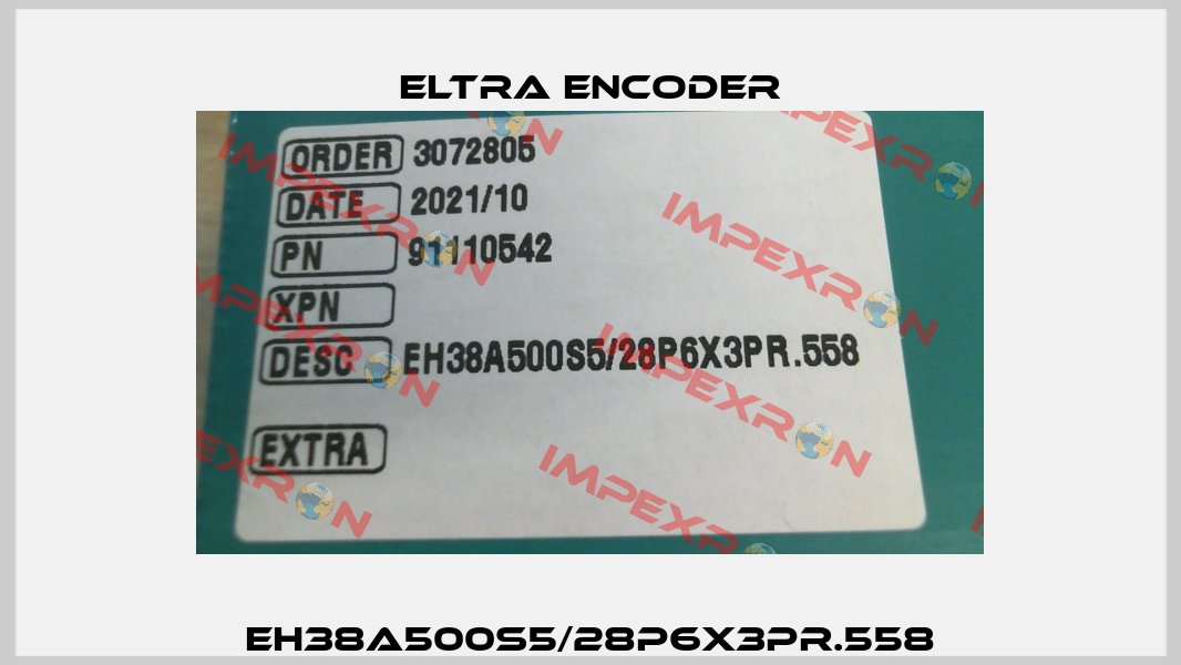 EH38A500S5/28P6X3PR.558 Eltra Encoder
