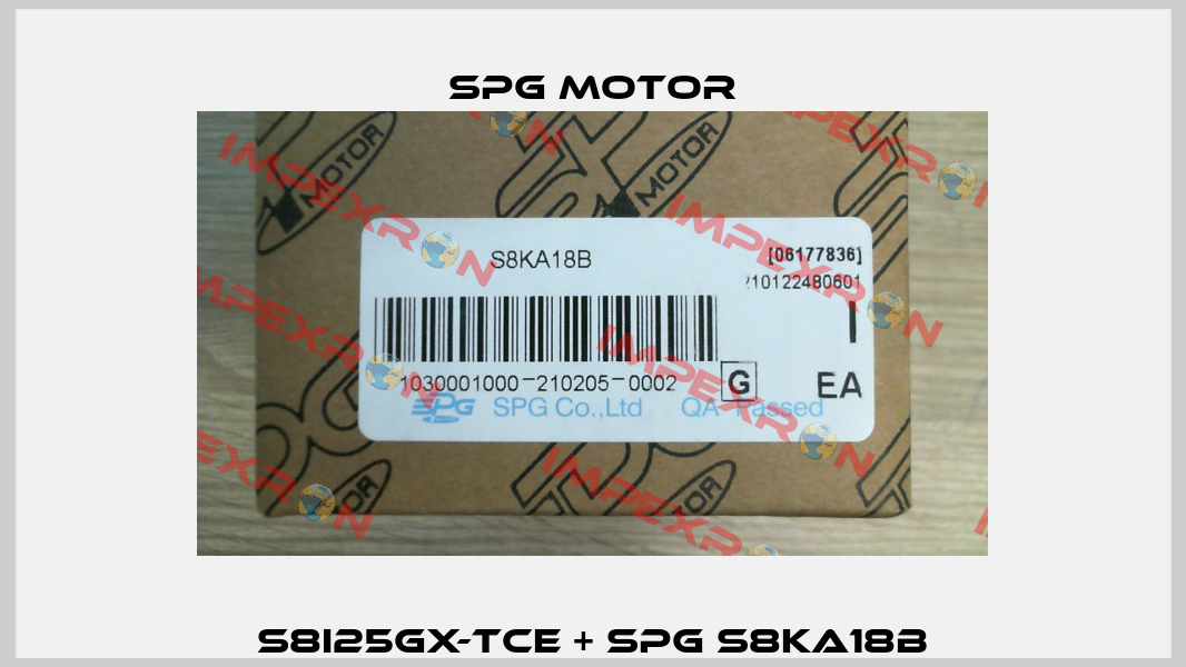 S8I25GX-TCE + SPG S8KA18B Spg Motor
